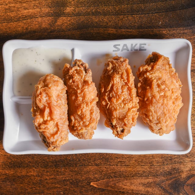 Fried Chicken Wings.