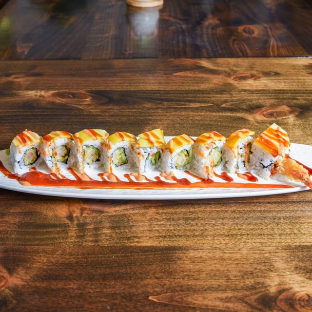 Sunrise Roll (Mango).