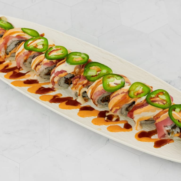 Indulge in Our Dragon Roll