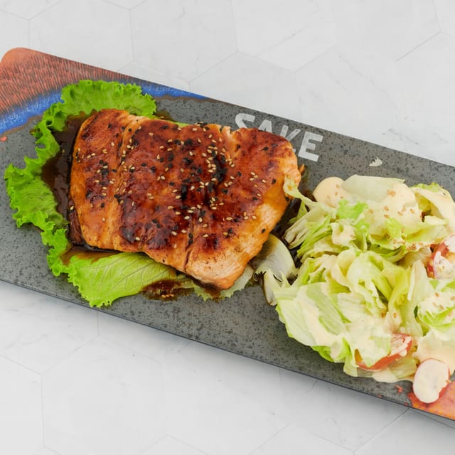 Salmon Teriyaki.